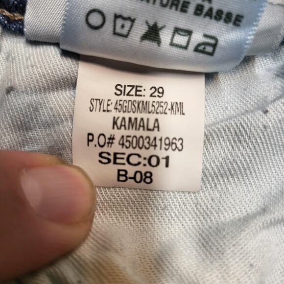 Joe's Jeans Skinny Jeans Womens 29 Blue The Icon Mid Rise Distressed Stretch - Picture 4 of 14